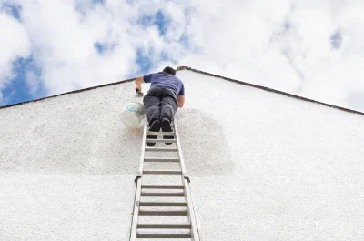 Peinture extérieure à Romenay — façades et ravalement